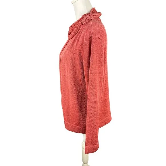 Womens Josephine Chaus 2 Piece Cowl Neck Blouse & Cardigan Set - Picture 6 of 11